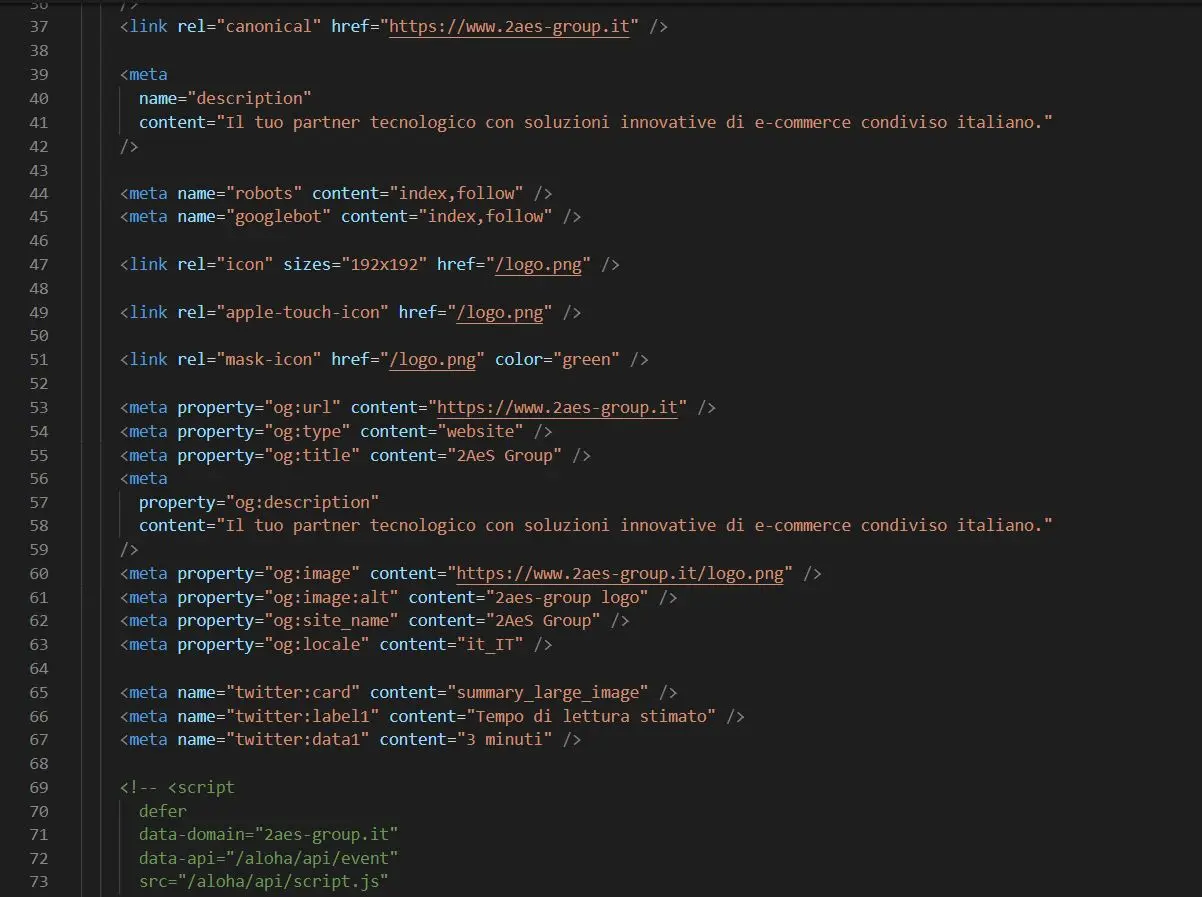Il SEO ottimizzato per il tuo sito web da 2AeS Group Srl